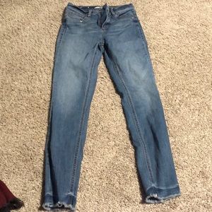 High waisted denim jeans!!